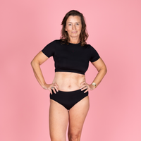 EMMY Naadloze Slip Zwart - Moi et Marie