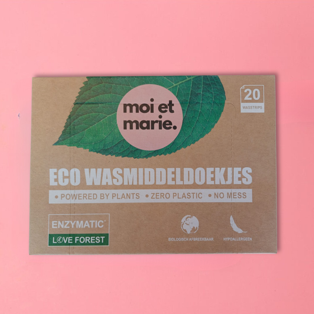 Eco-wasmiddel doekjes - Moi et Marie