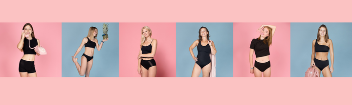 Zwemmen tijdens je menstruatie: alles over  menstruatiezwemkledij