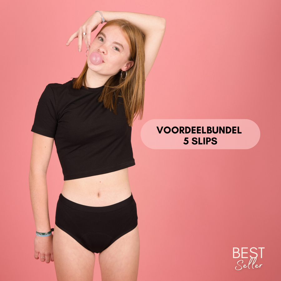 Voordeelbundel 5 slips TEENS