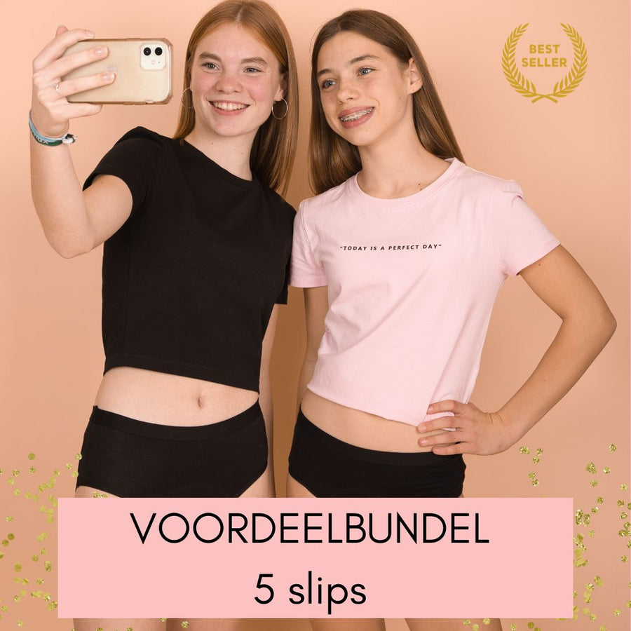 Voordeelbundel 5 slips TEENS